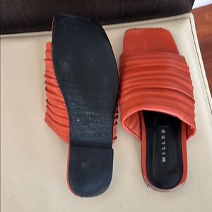 Simon Miller terracotta Mules Sz 40